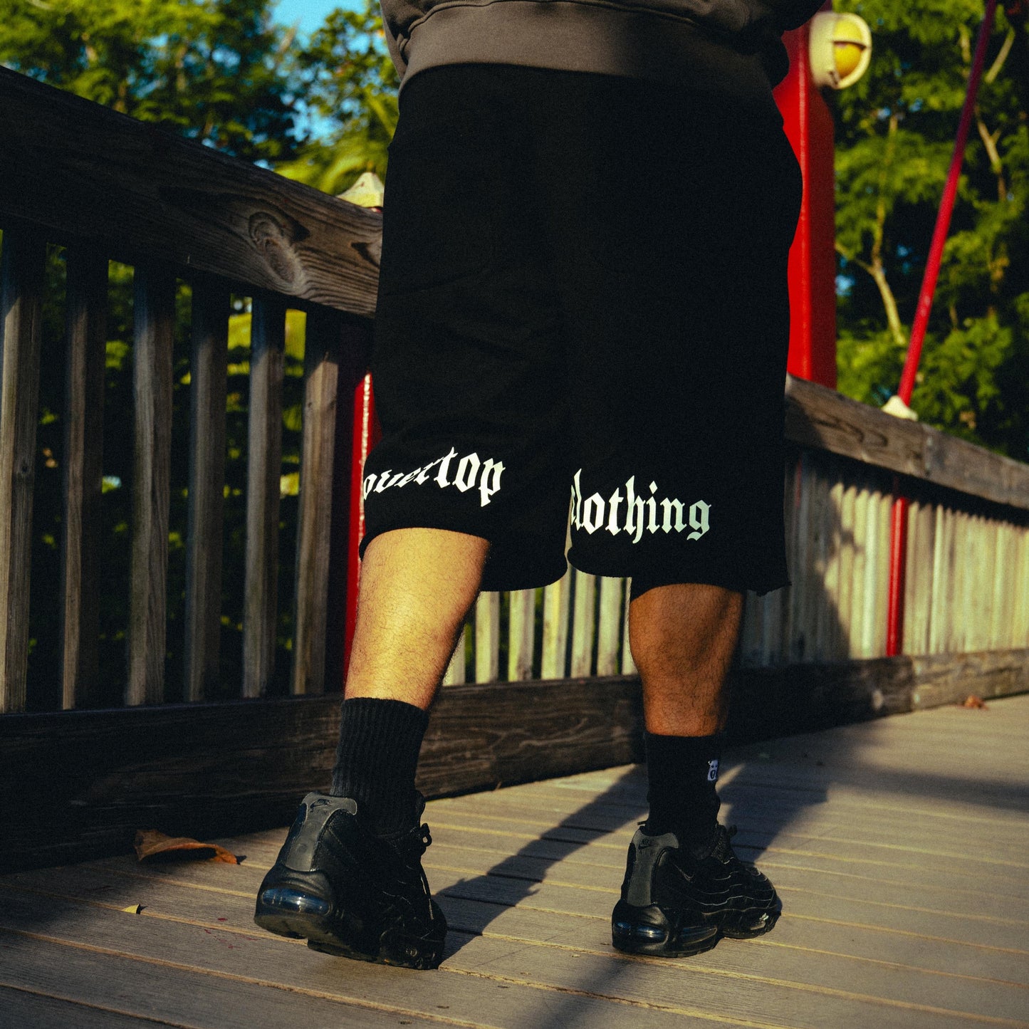 Black Sweat Short