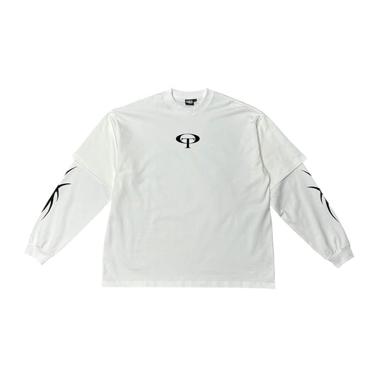 Twofer White Longsleeve