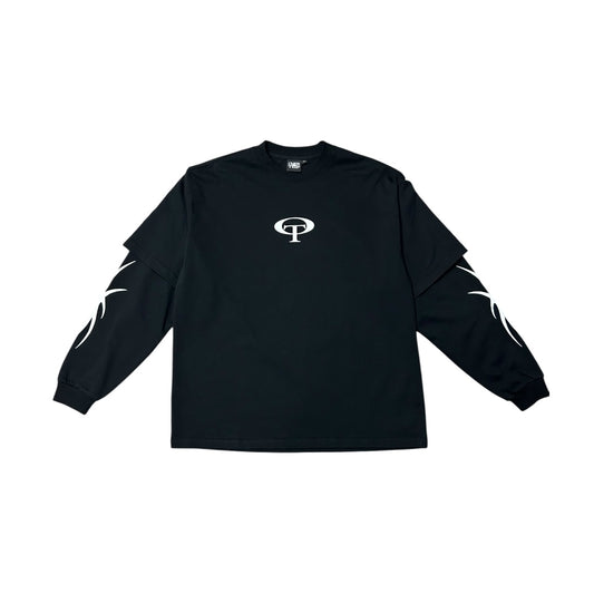 Twofer Black Longsleeve