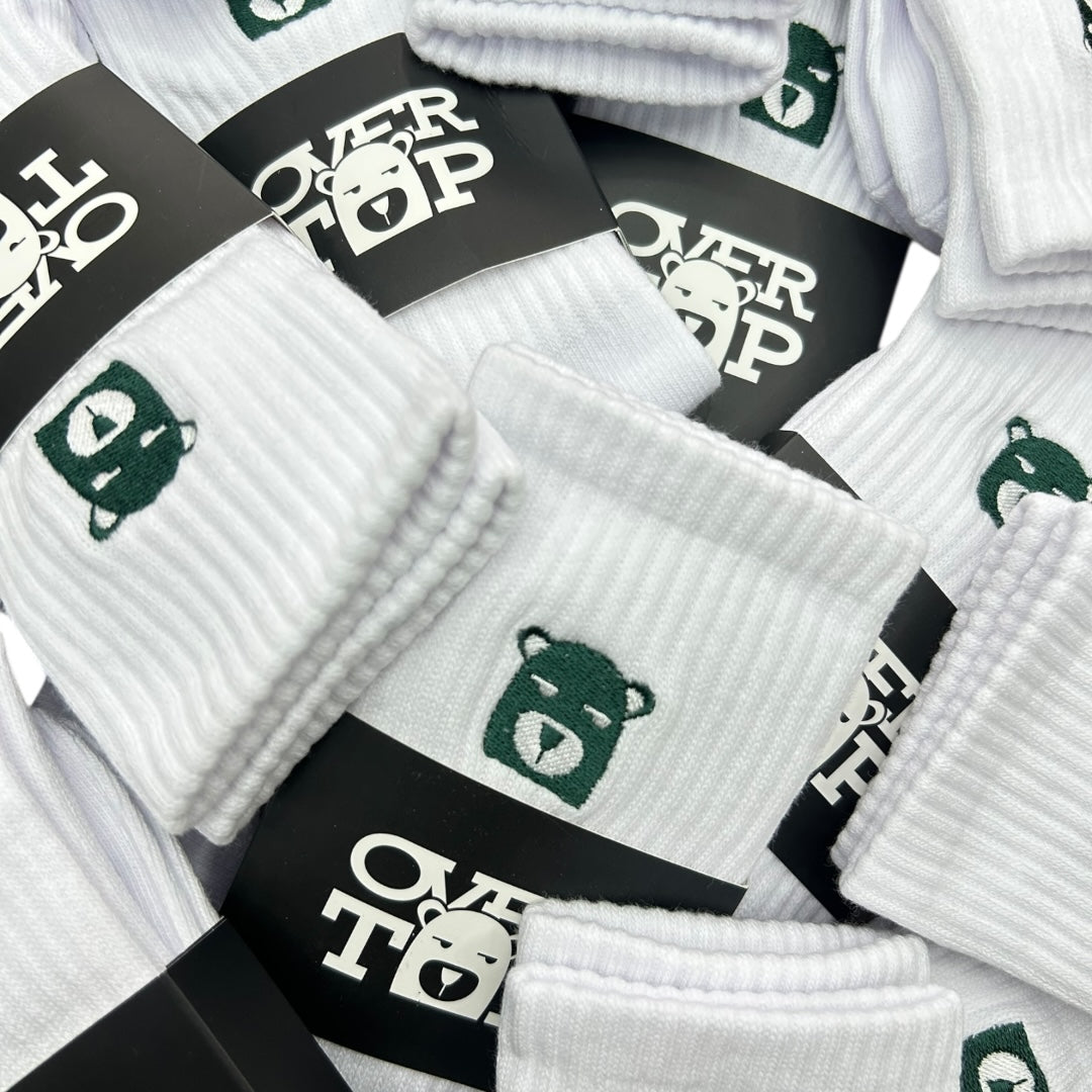OT Bear Green Socks