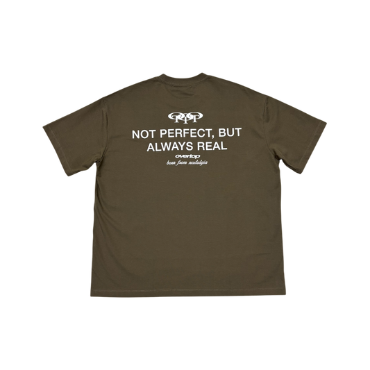 Always Real Brown Tee