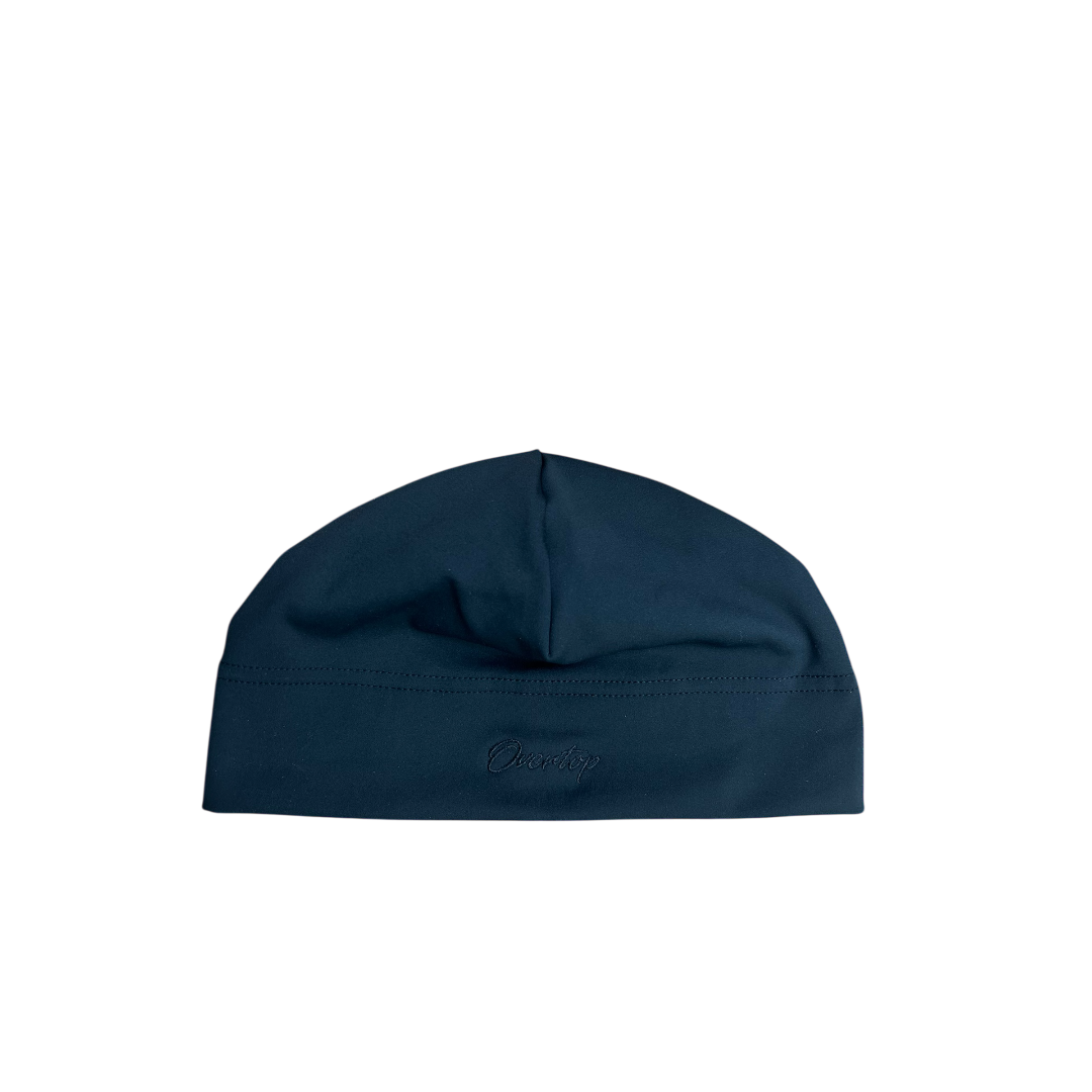 Black on Black Skull Cap