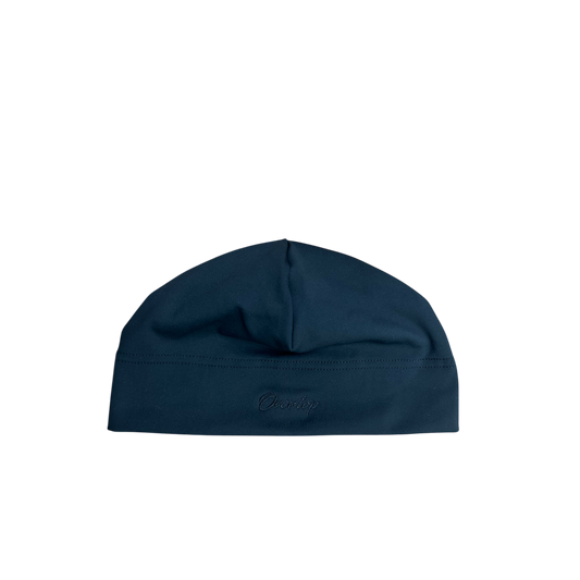 Black on Black Skull Cap